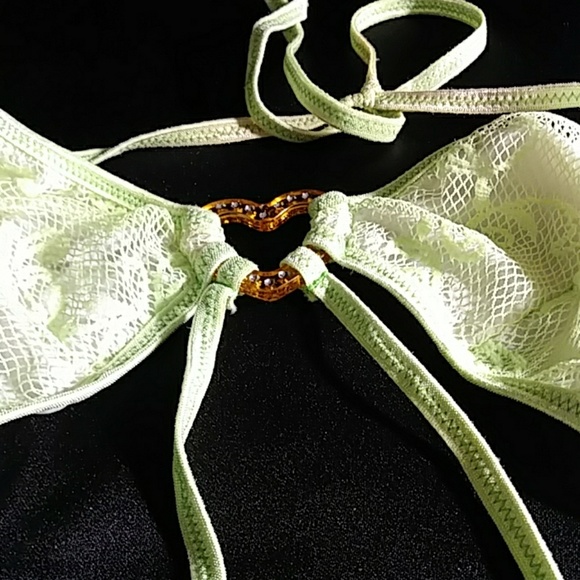 Spicyspot 1 Pc Bathing Suit Lime Green. OSFM - Picture 3 of 8